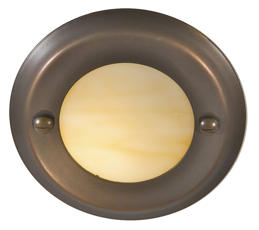 Highpoint, Berkey step light, in Antique bronze