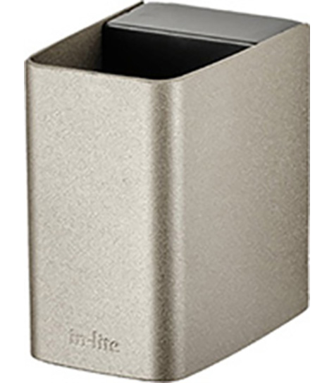 Ace down light in Rose Silver