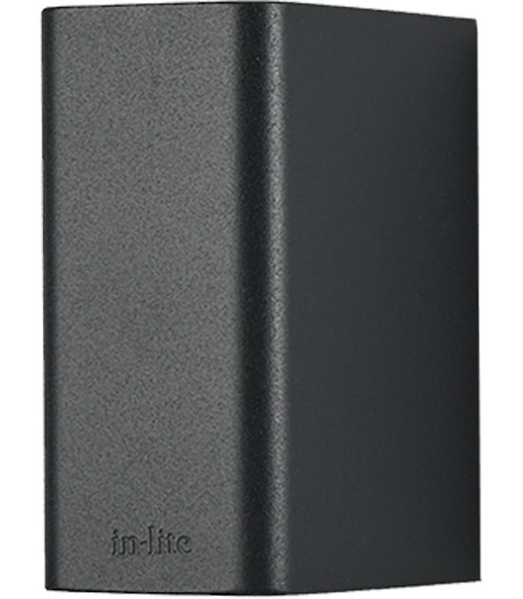 Ace up-down light in Dark Grey