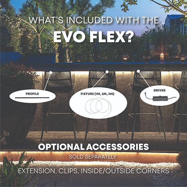 Evo Flex profile - package contents