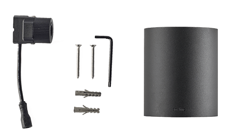 Halo up-Down light, 12v, package contents