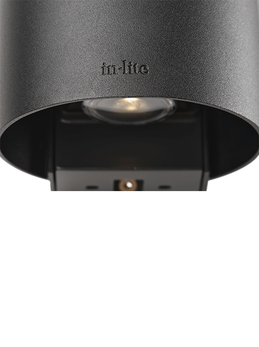 Halo up-Down 12v light, showing lens