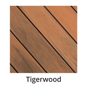 Solid colour, tigerwood