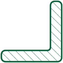 l corner cross section