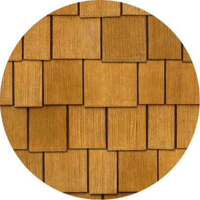 Sandcastle shingle swatch