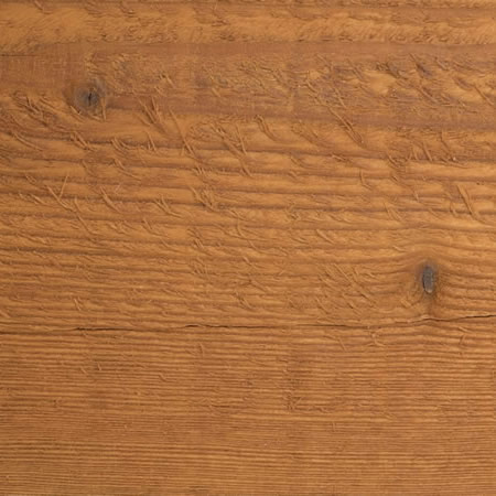 cedartone finish cutek sample on rough, Douglas Fir