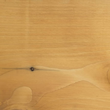 rustic gold finish cutek sample on Eastern White Cedar
