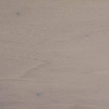 smokey grey finish cutek sample on Mahogany