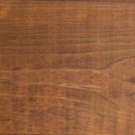 burnt red finish cutek sample on brown pressure treated lumber
