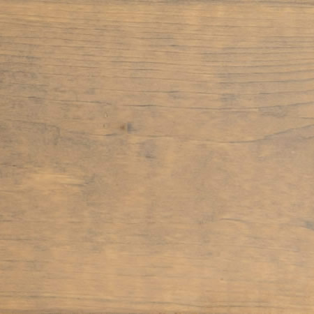 light oak finish cutek sample on brown pressure treated lumber