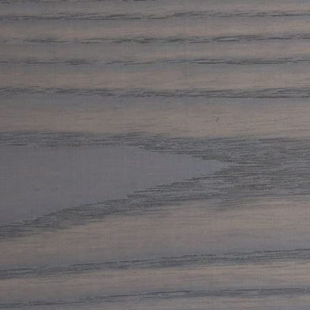 blue slate finish cutek sample on Thermally Modified Ash