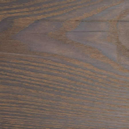 terra cotta finish cutek sample on Thermally Modified Ash