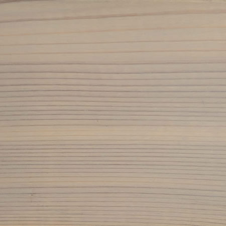 smokey grey finish cutek sample on knotty Western Red Cedar