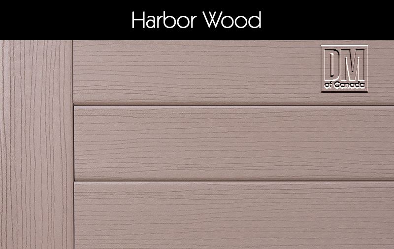 LumbeRock Harbor Wood Composite Deck Board, Deep Wood Grain Finish